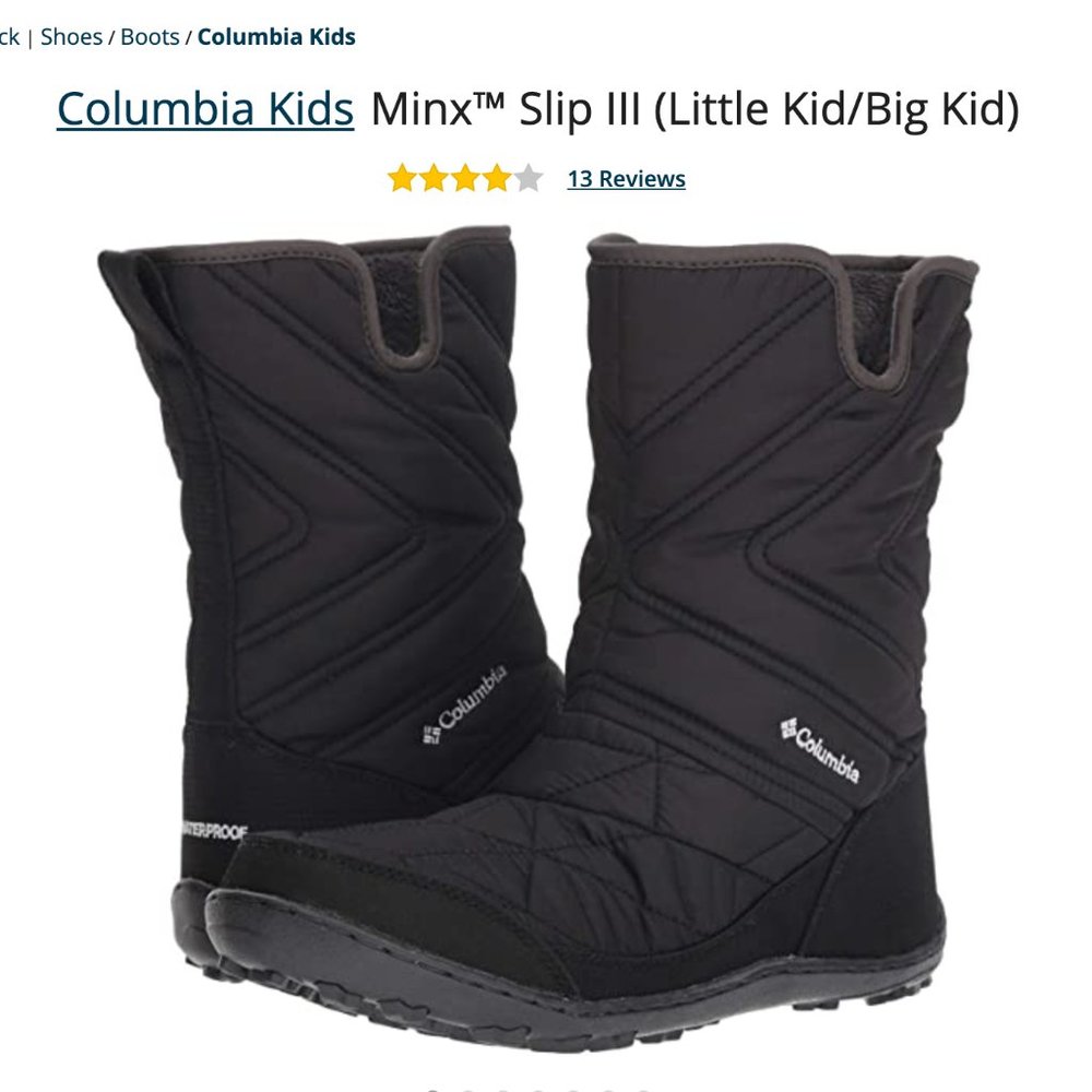 Columbia Kids Minx Boots
